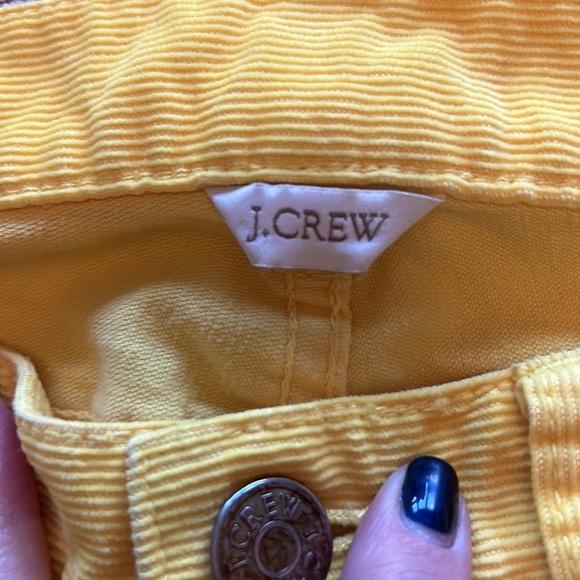 J. Crew Yellow Straight Leg Pants - Picture 2 of 4